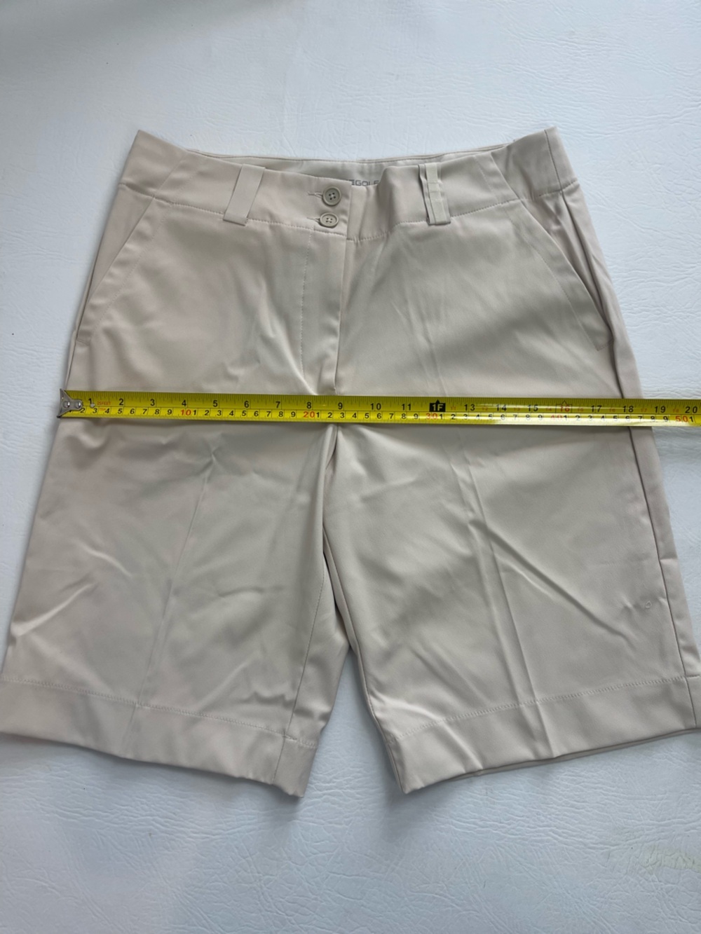 Nike Golf Dri-FIT Bermuda Shorts Women’s Khaki Size 6 - Picture 5 of 14